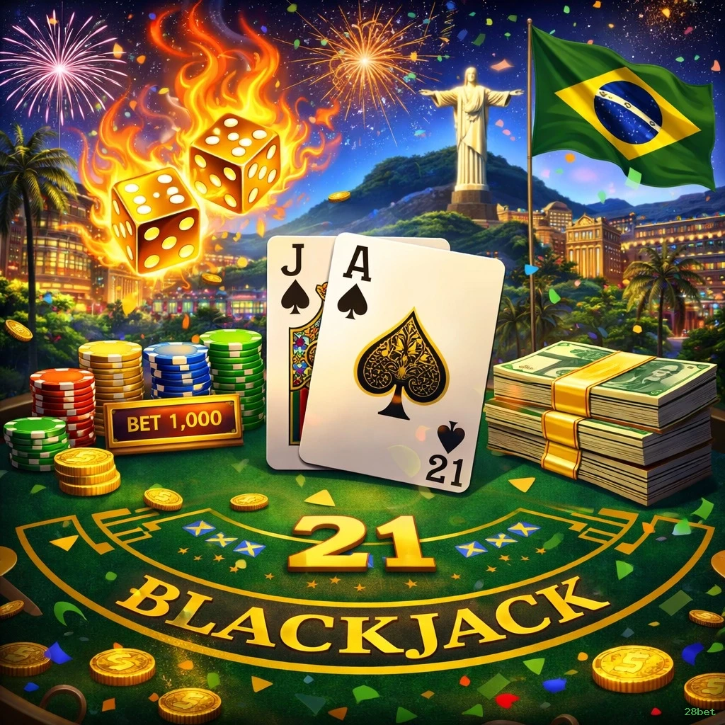 Imagem promocional do aplicativo mobile da 28bet